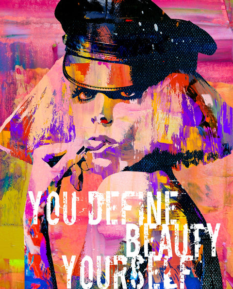 Gaga Graffiti Wall Art
