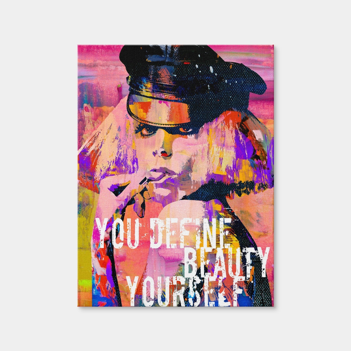 AUTO-MOCKUP WHITE | Gaga Graffiti | 1 Piece | Gallery Wrap Canvas | group=3x4