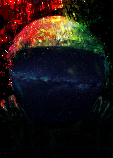 Galaxy Glow 4 Wall Art