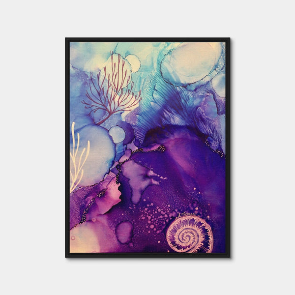 Galaxy Reef Wall Art — Framed Canvas Format preview