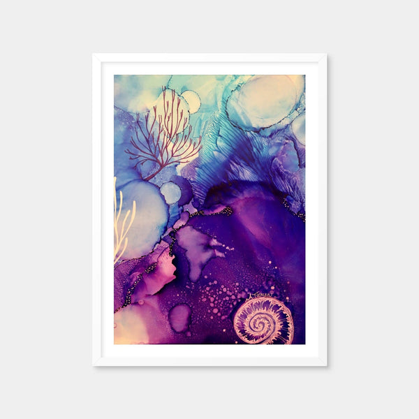 Galaxy Reef Wall Art — Framed Print Format preview