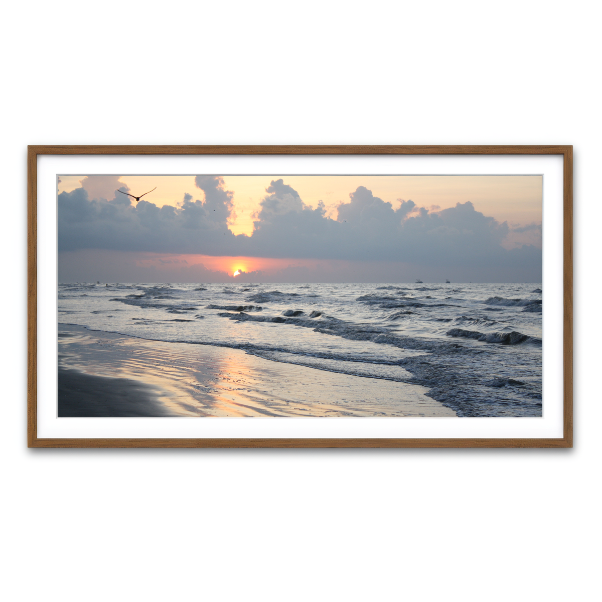 Framed Print 2x1 Walnut