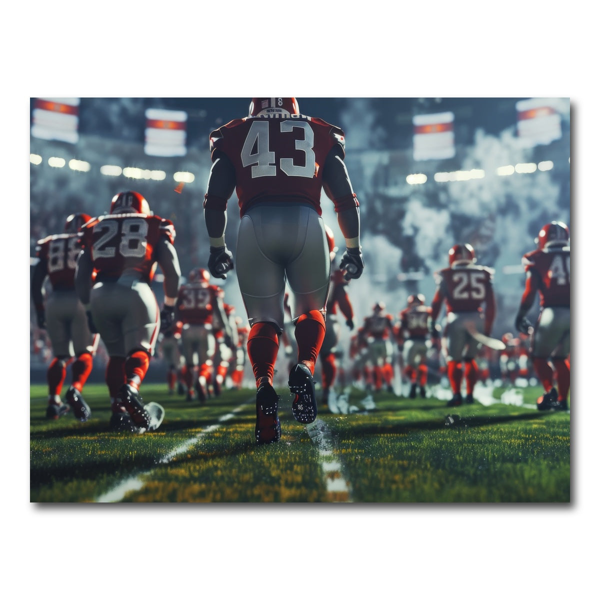 AUTO-MOCKUP WHITE | Game Time | 1 Piece | Gallery Wrap Canvas | group=4x3