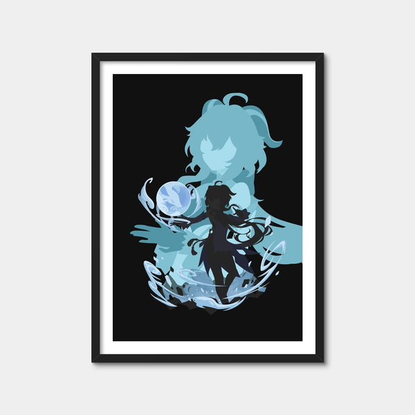 Ganyu Wall Art — Framed Print Format preview
