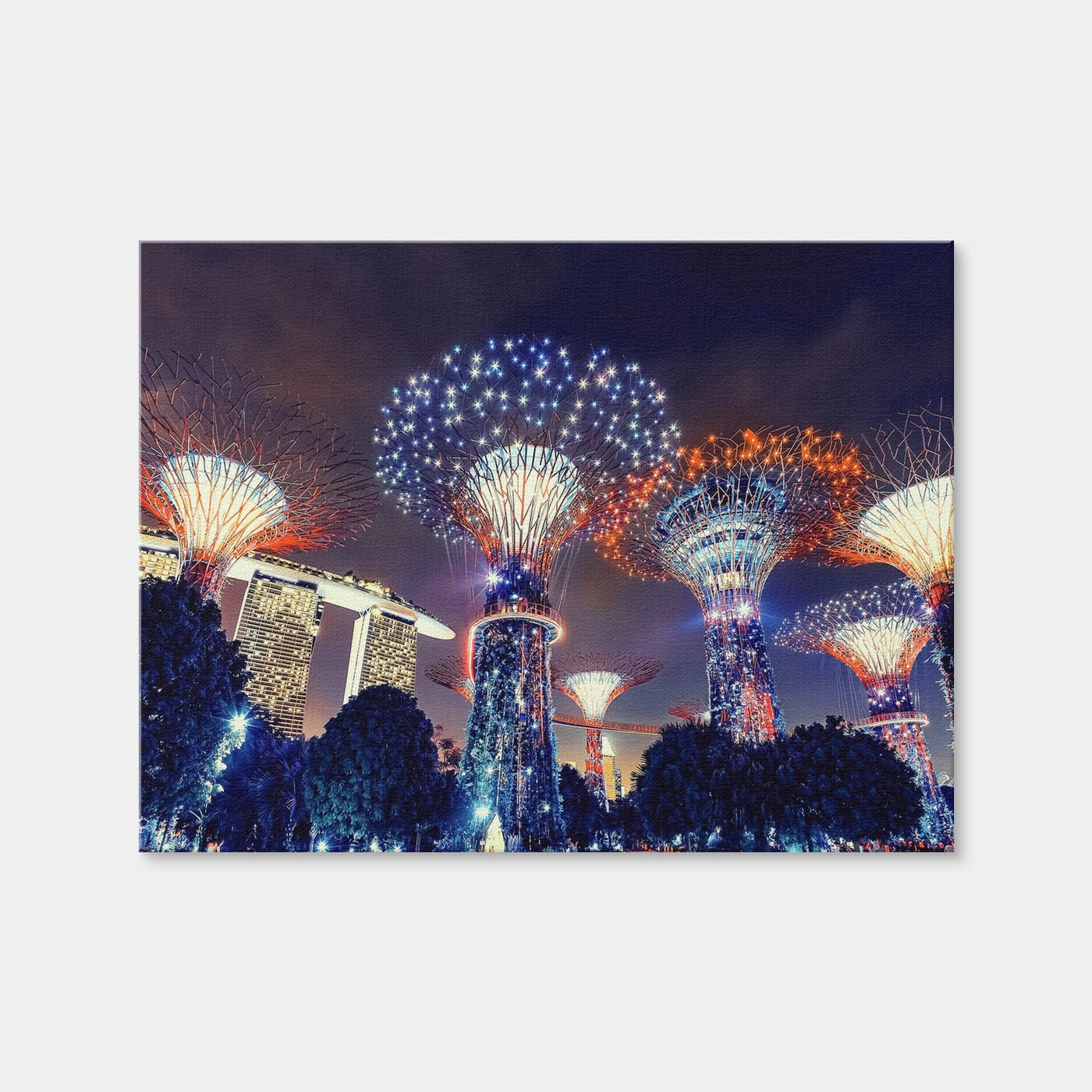 AUTO-MOCKUP WHITE | Gardens By The Bay | 1 Piece | Gallery Wrap Canvas | group=4x3