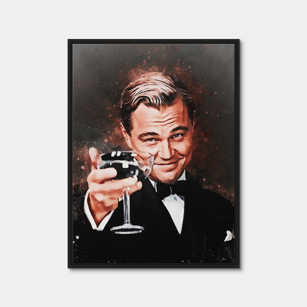 Gatsby Wall Art — Framed Canvas Format preview