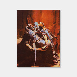 AUTO-MOCKUP WHITE | Gecko 2 Painting | 1 Piece | Gallery Wrap Canvas | group=3x4
