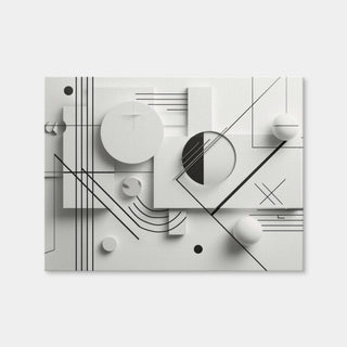 AUTO-MOCKUP WHITE | Geometric Lines | 1 Piece | Gallery Wrap Canvas | group=4x3
