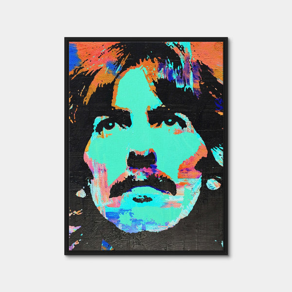 George Harrison Green Wall Art — Framed Canvas Format preview