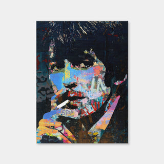 AUTO-MOCKUP WHITE | George Harrison Smoking | 1 Piece | Gallery Wrap | group=3x4