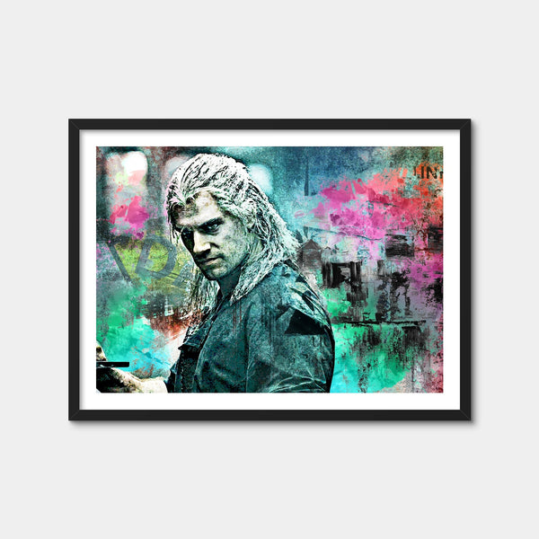Geralt of Rivia Wall Art — Framed Print Format preview