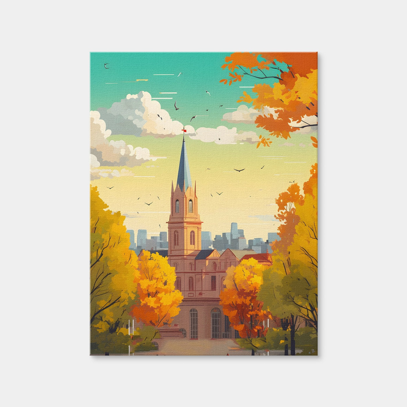 AUTO-MOCKUP WHITE | Germany - Mannheim | 1 Piece | Gallery Wrap Canvas | group=3x4