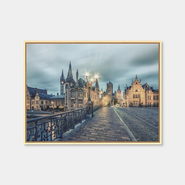Ghent Wall Art — Framed Canvas Format preview
