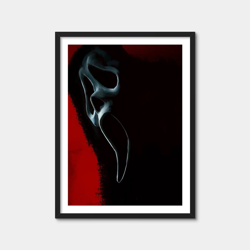 AUTO-MOCKUP WHITE | Ghost | 1 Piece | Black Framed Print | group=3x4