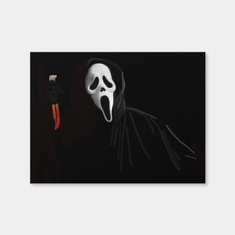 AUTO-MOCKUP WHITE | Ghostface | 1 Piece | Gallery Wrap Canvas | group=4x3