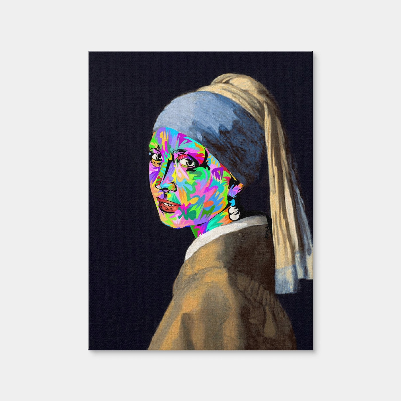 AUTO-MOCKUP WHITE | Girl With Pearl Earring | 1 Piece | Gallery Wrap | group=3x4
