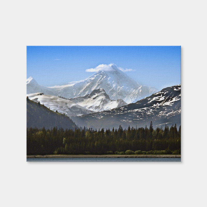 AUTO-MOCKUP WHITE | Glacier Bay National Park Alaska | 1 Piece | Gallery Wrap Canvas | group=4x3