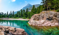 Glacier River Wall Art