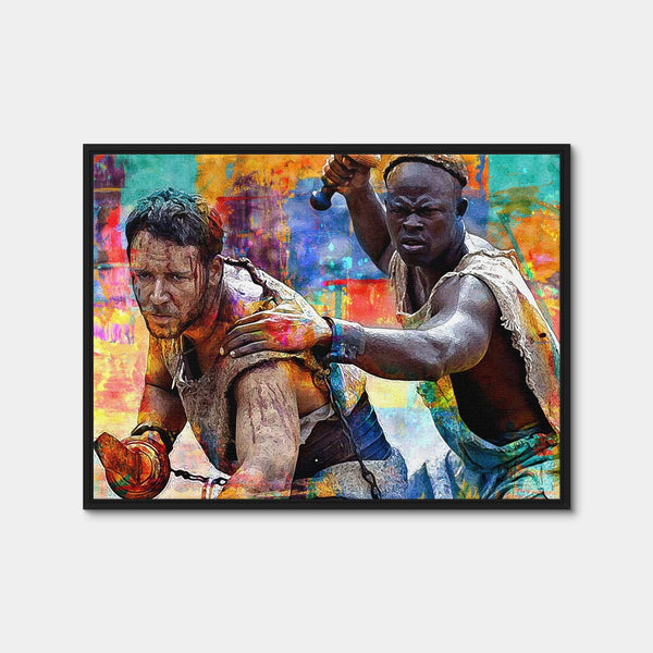 Gladiators Wall Art — Framed Canvas Format preview