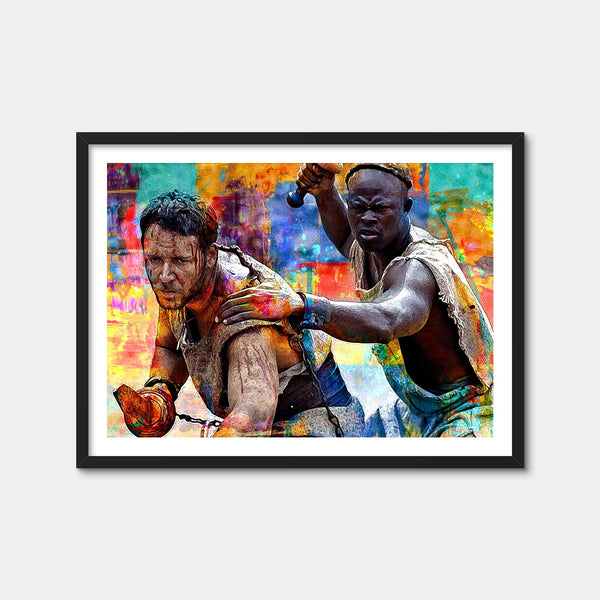 Gladiators Wall Art — Framed Print Format preview