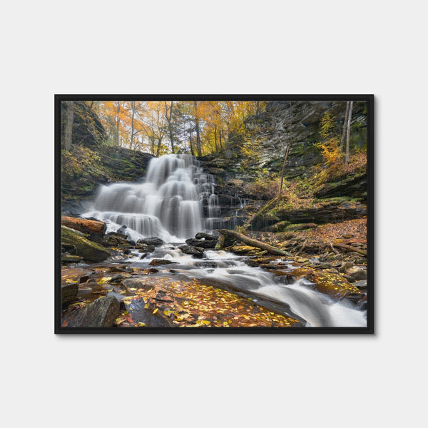 Glass Half Full Wall Art — Framed Canvas Format preview
