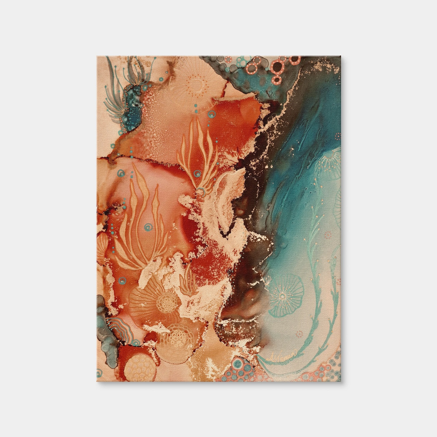 AUTO-MOCKUP WHITE | Glorious Reef | 1 Piece | Gallery Wrap Canvas | group=3x4