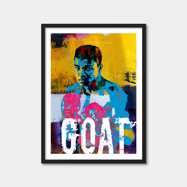 Goat Ali Wall Art — Framed Print Format preview