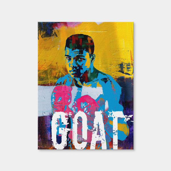 Goat Ali Wall Art — Canvas Wrap Format preview
