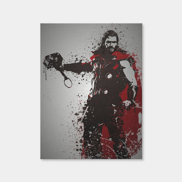 God Of Thunder Wall Art — Canvas Wrap Format preview
