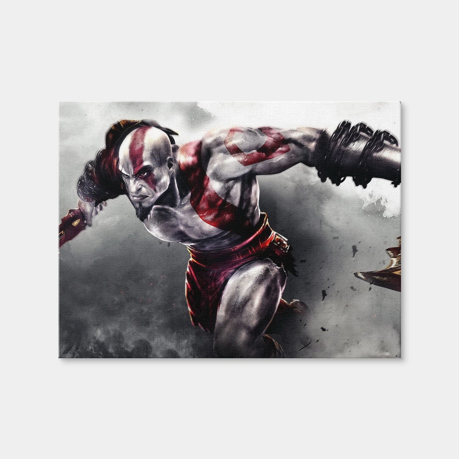 AUTO-MOCKUP WHITE | God of War | 1 Piece | Gallery Wrap Canvas | group=4x3