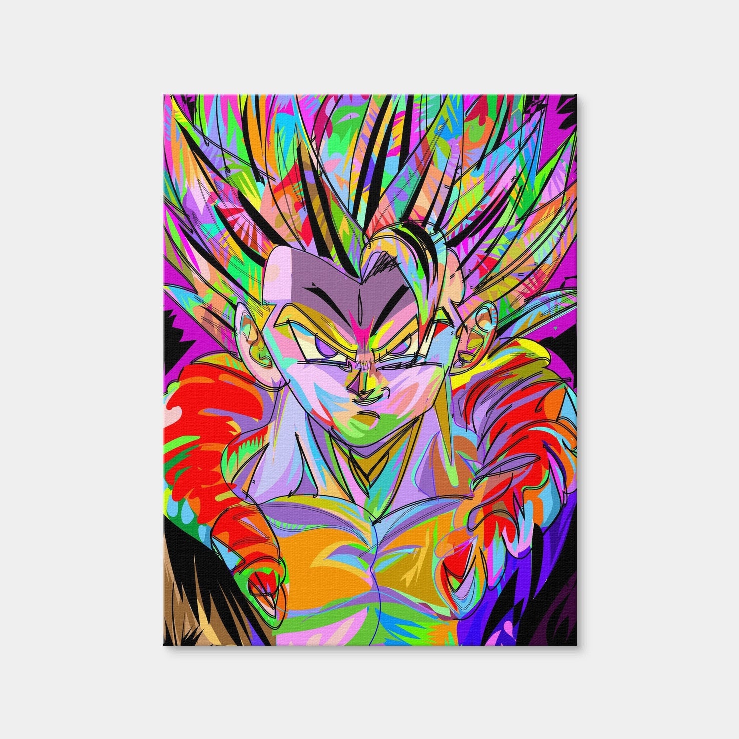 AUTO-MOCKUP WHITE | Goku Hari | 1 Piece | Gallery Wrap Canvas | group=3x4