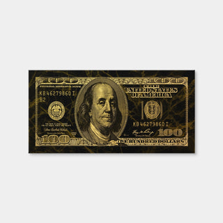 AUTO-MOCKUP WHITE | Gold Black Marble Benny | 1 Piece | Gallery Wrap Canvas | group=2x1