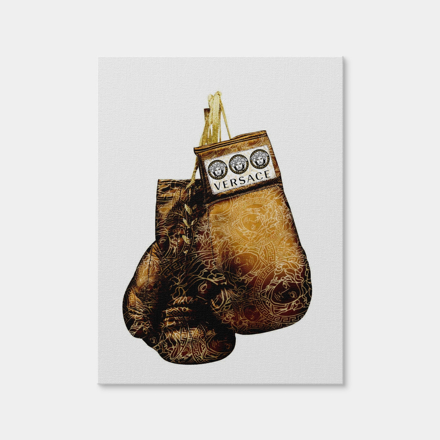 AUTO-MOCKUP WHITE | Gold Versace Gloves | 1 Piece | Gallery Wrap Canvas | group=3x4