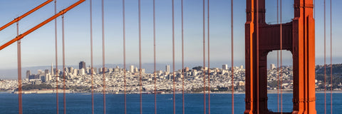 Golden Gate Bridge Panoramic Wall Art
