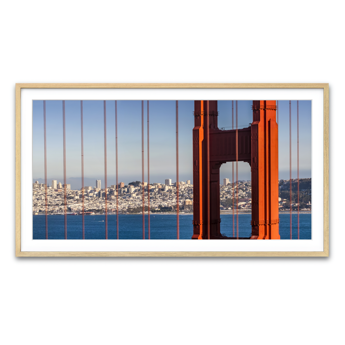 Golden Gate Bridge Panoramic Wall Art