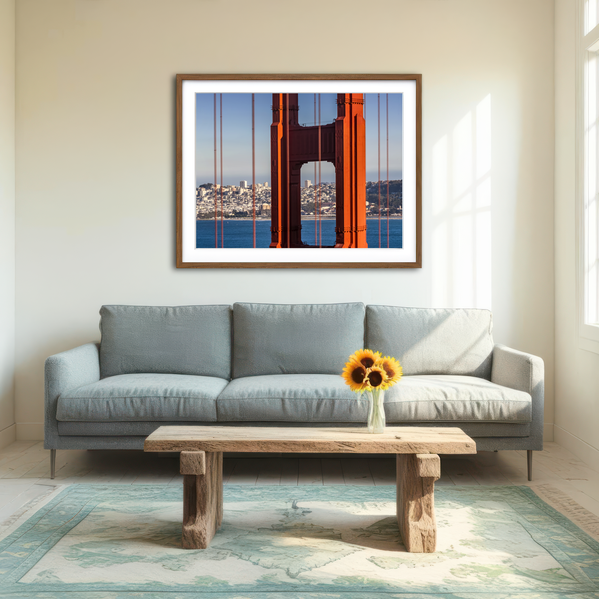 Golden Gate Bridge Panoramic Wall Art