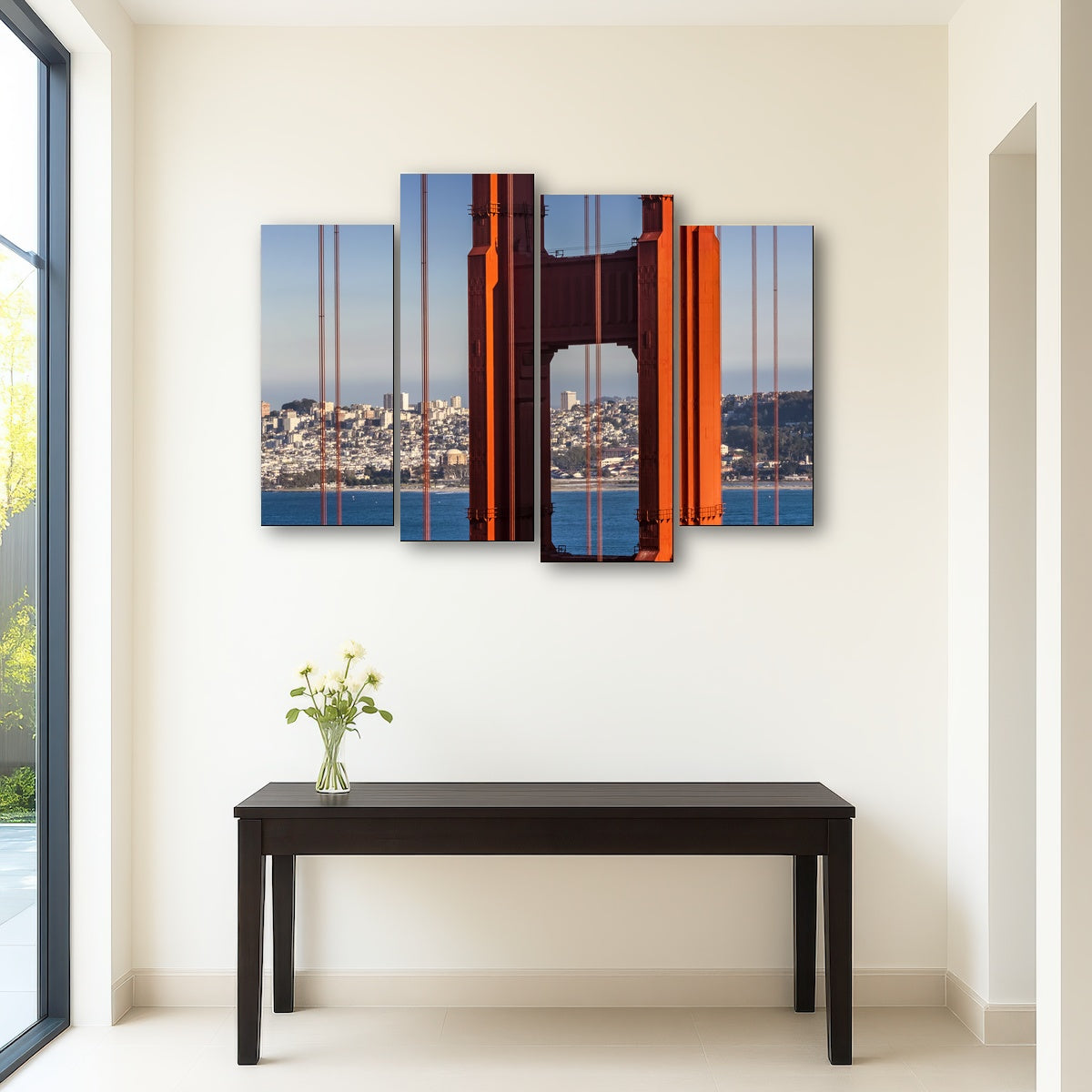 Golden Gate Bridge Panoramic Wall Art