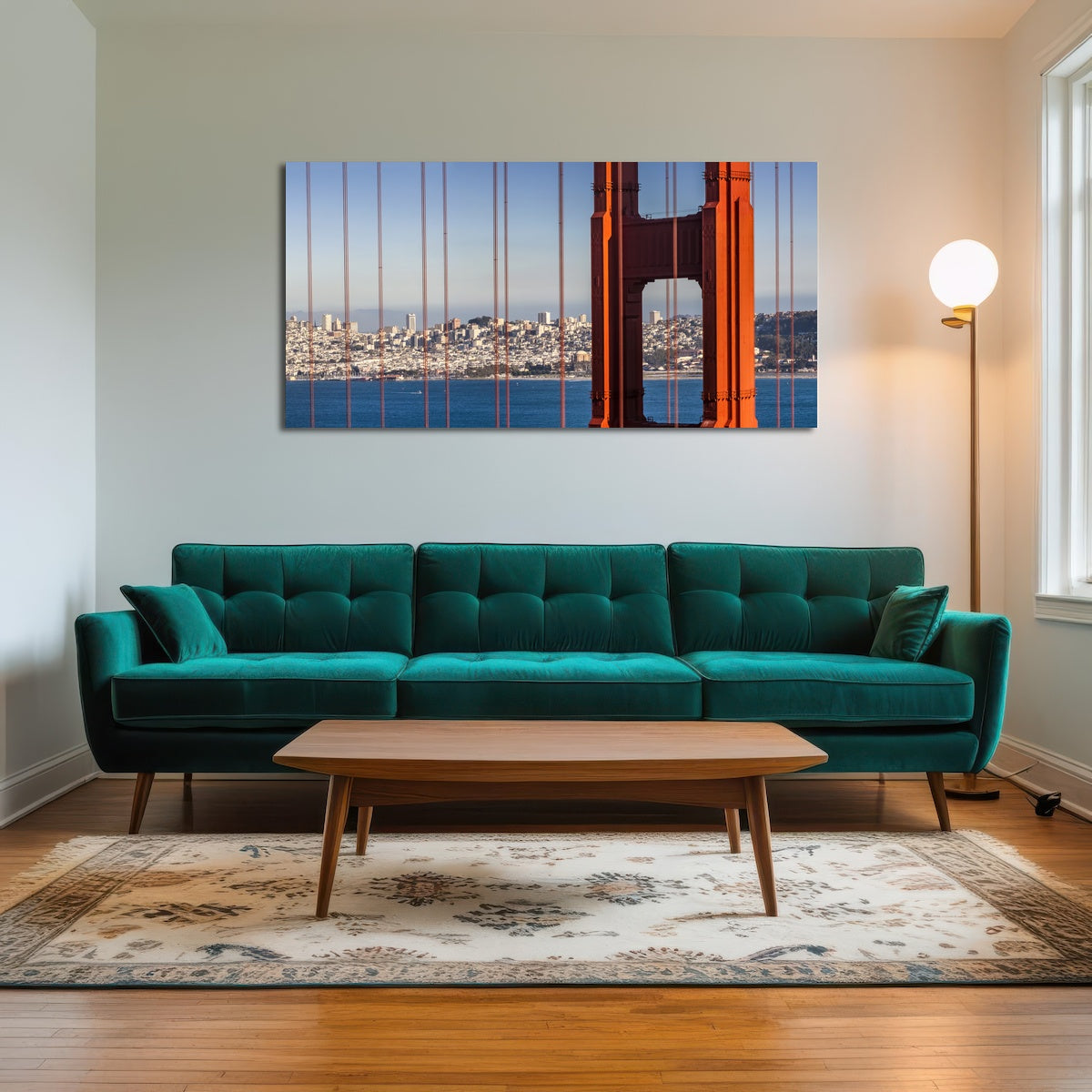 Golden Gate Bridge Panoramic Wall Art