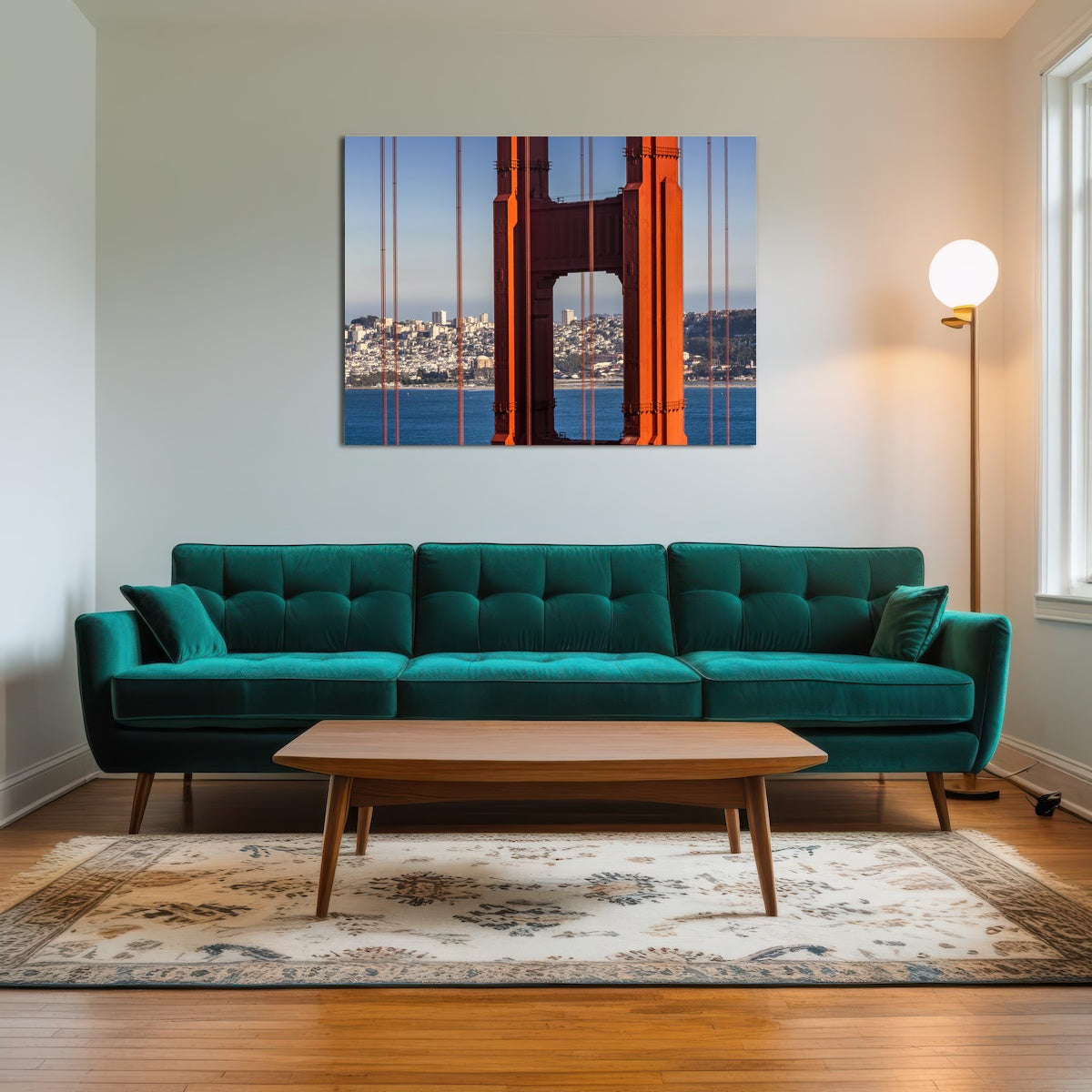 Golden Gate Bridge Panoramic Wall Art