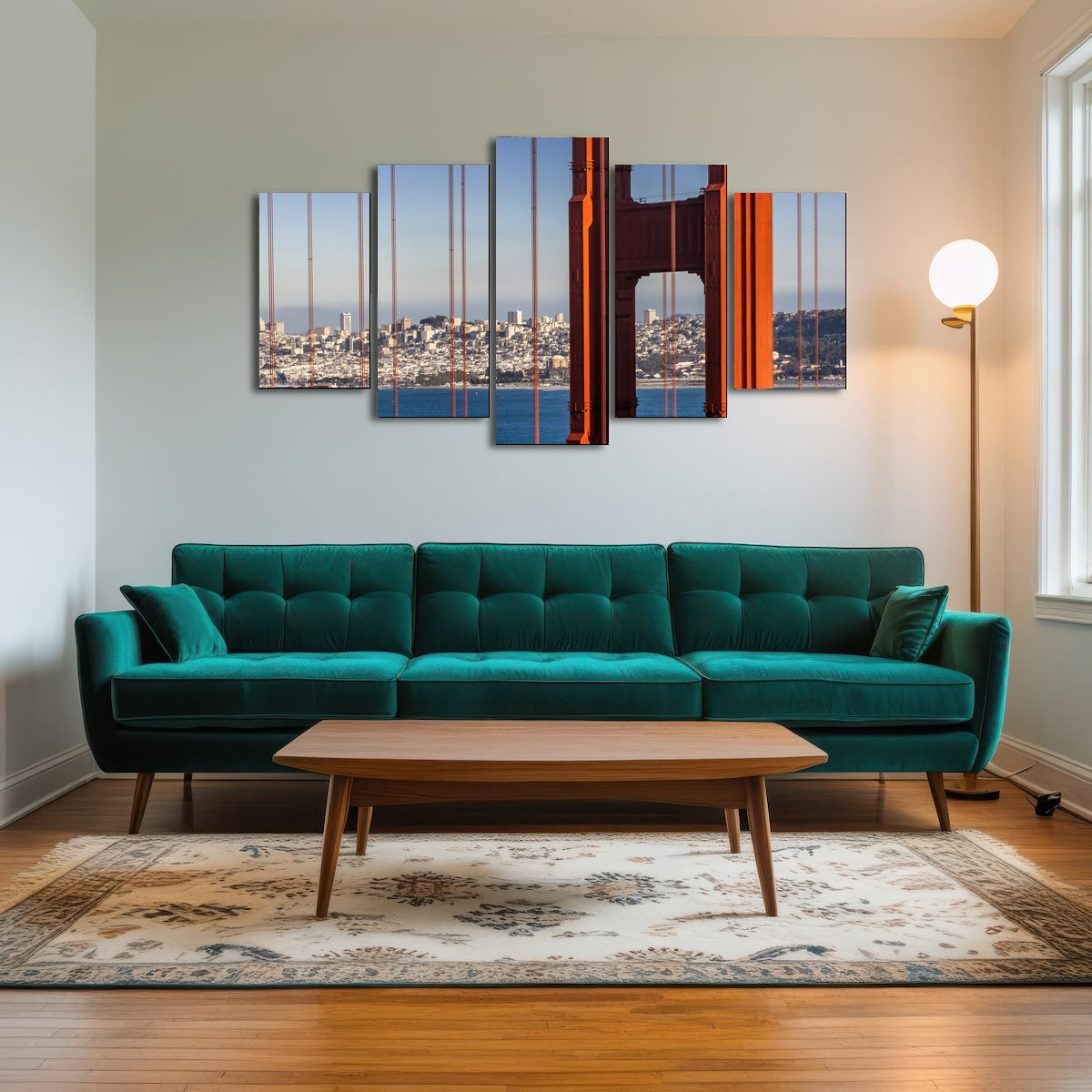 Golden Gate Bridge Panoramic Wall Art