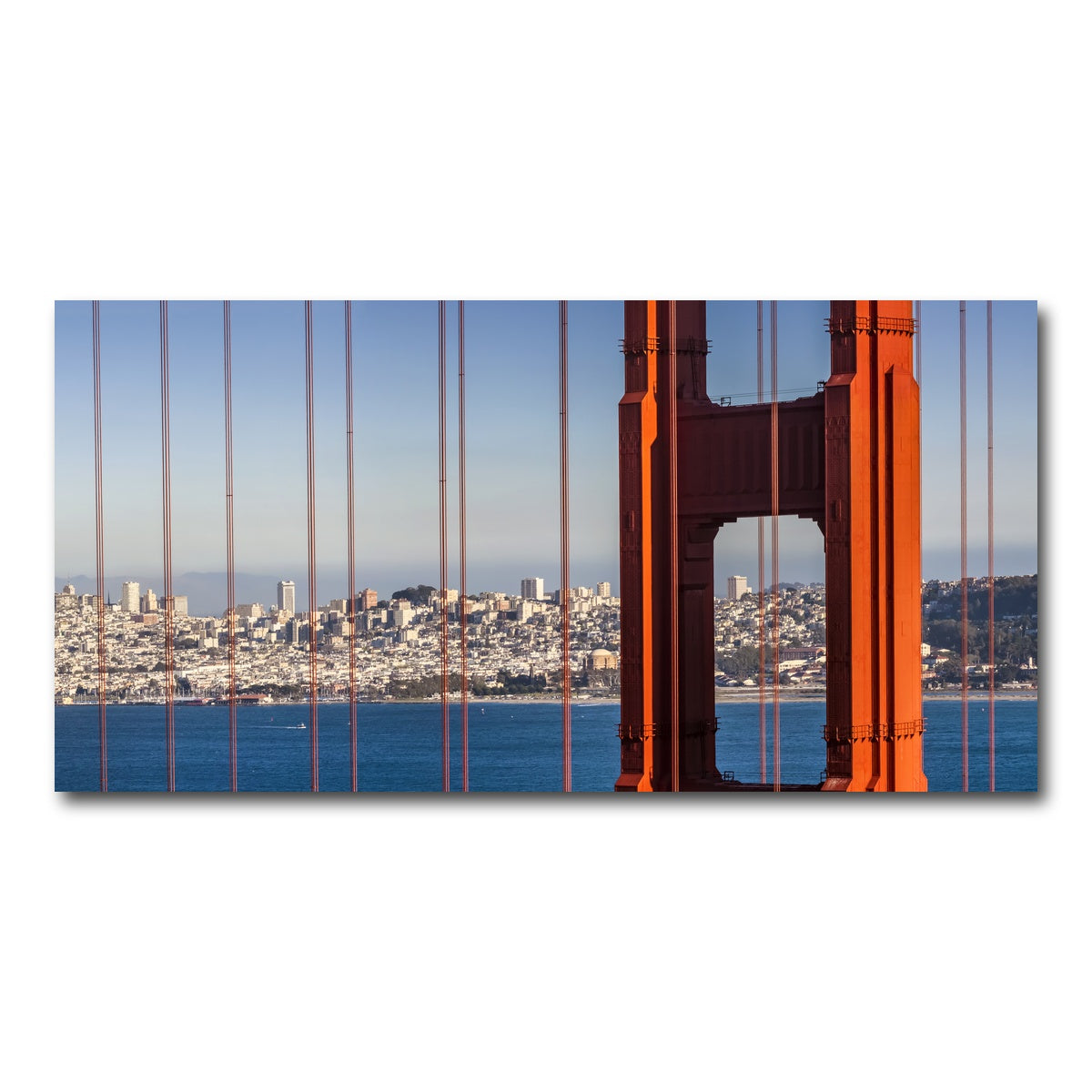 Golden Gate Bridge Panoramic Wall Art