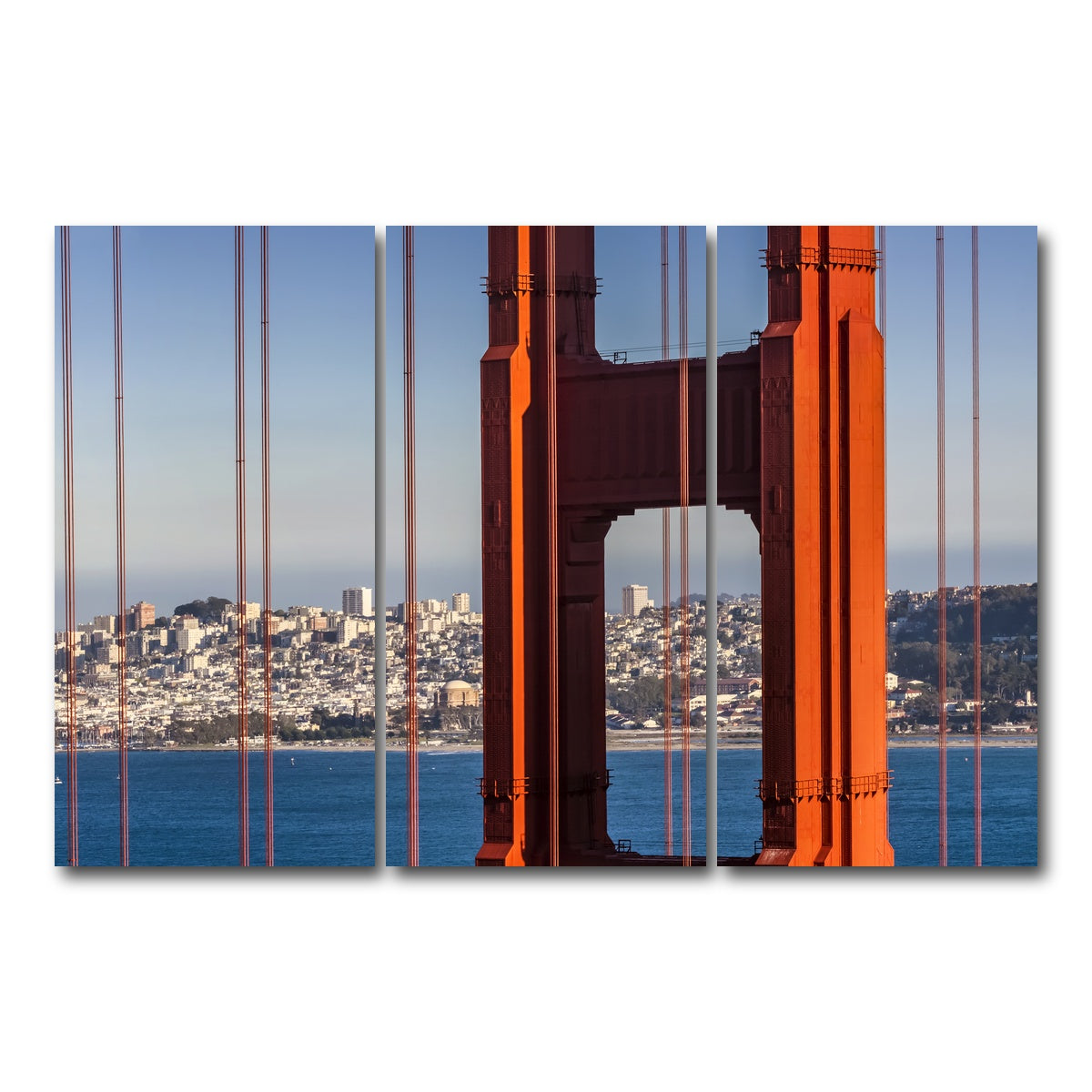 Golden Gate Bridge Panoramic Wall Art