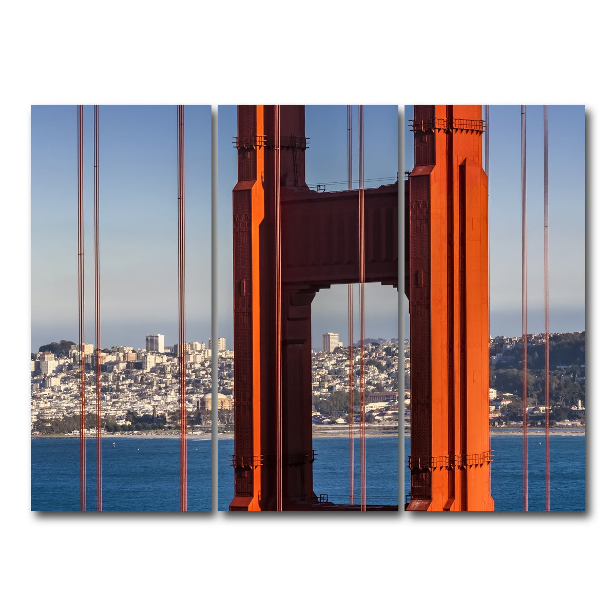 Golden Gate Bridge Panoramic Wall Art