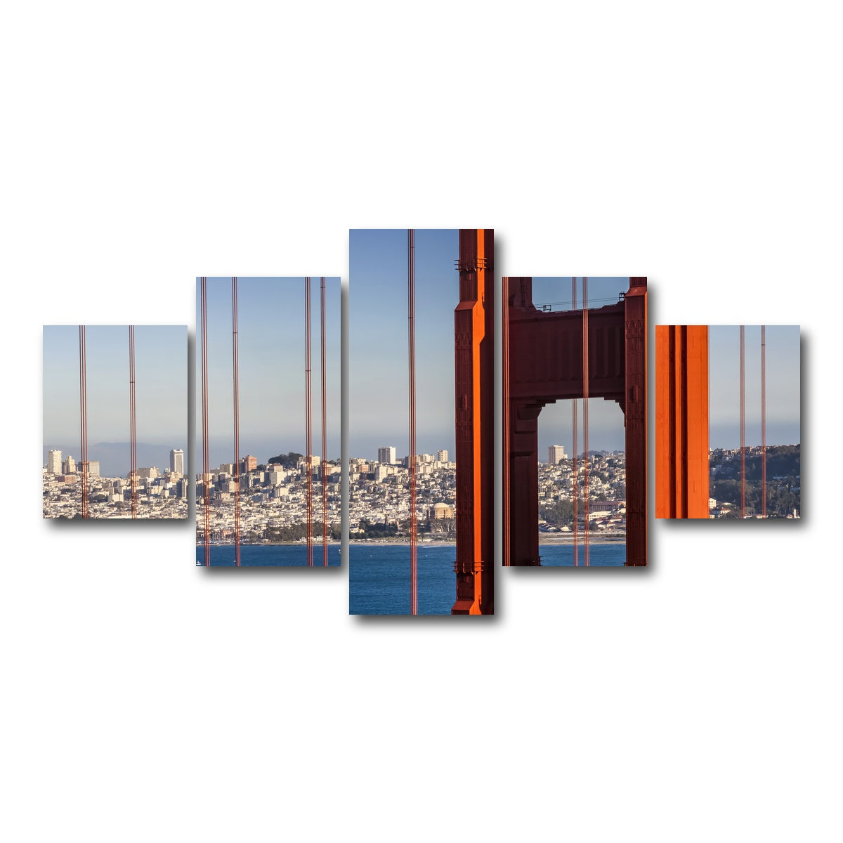 Golden Gate Bridge Panoramic Wall Art