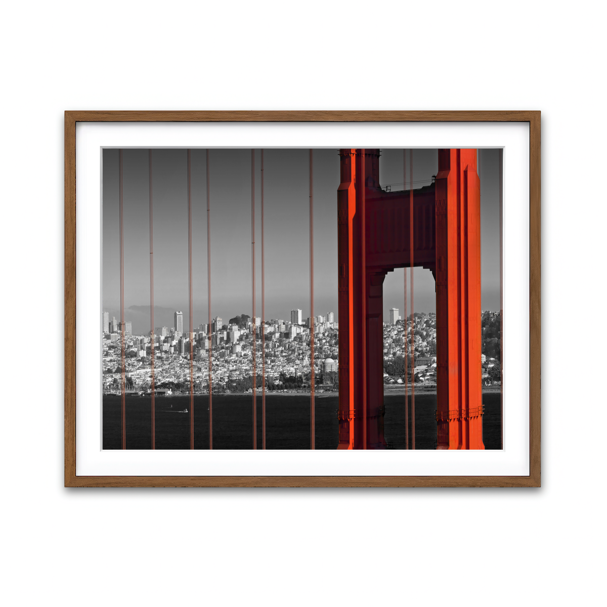 Golden Gate Bridge in Detail Wall Art