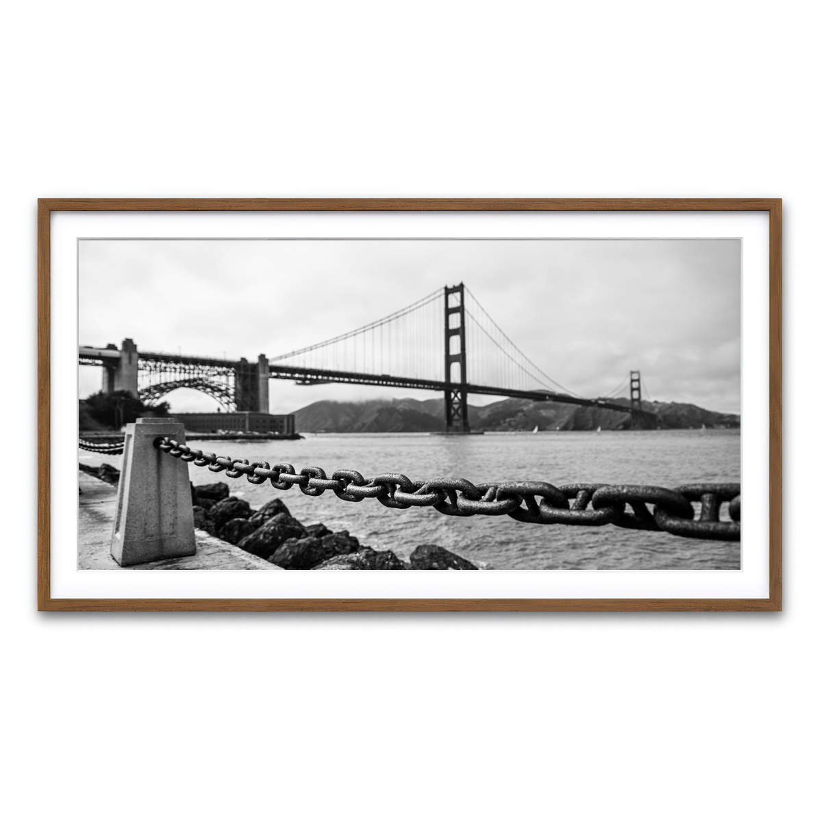 Golden Gate Chain Wall Art