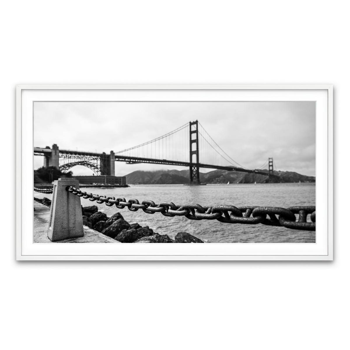 Golden Gate Chain Wall Art