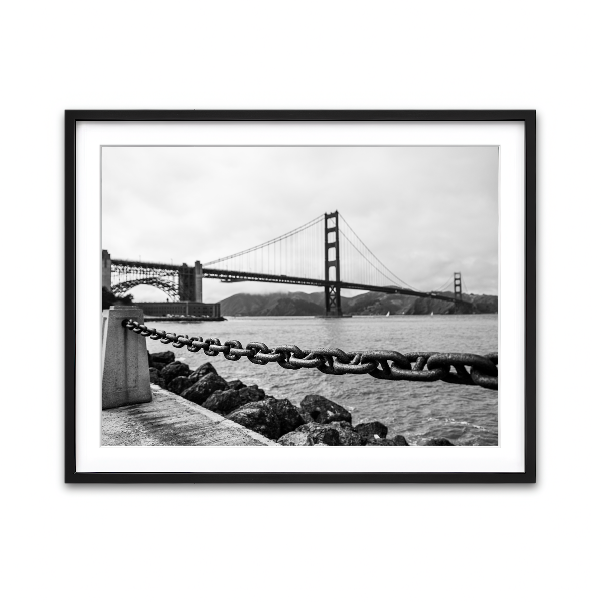 Golden Gate Chain Wall Art