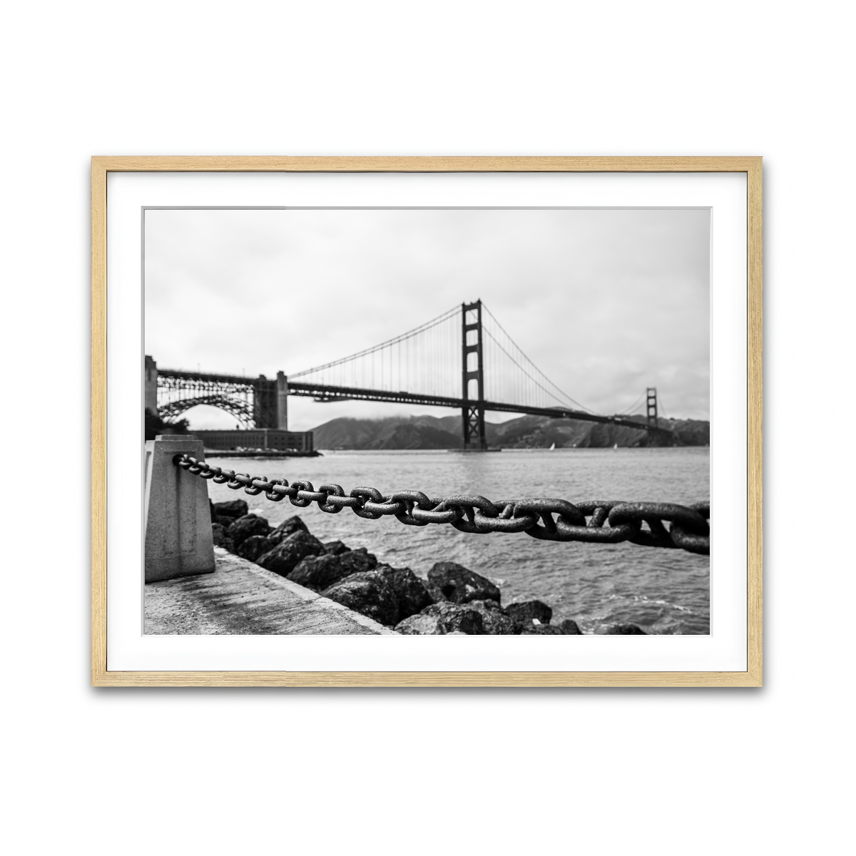Golden Gate Chain Wall Art