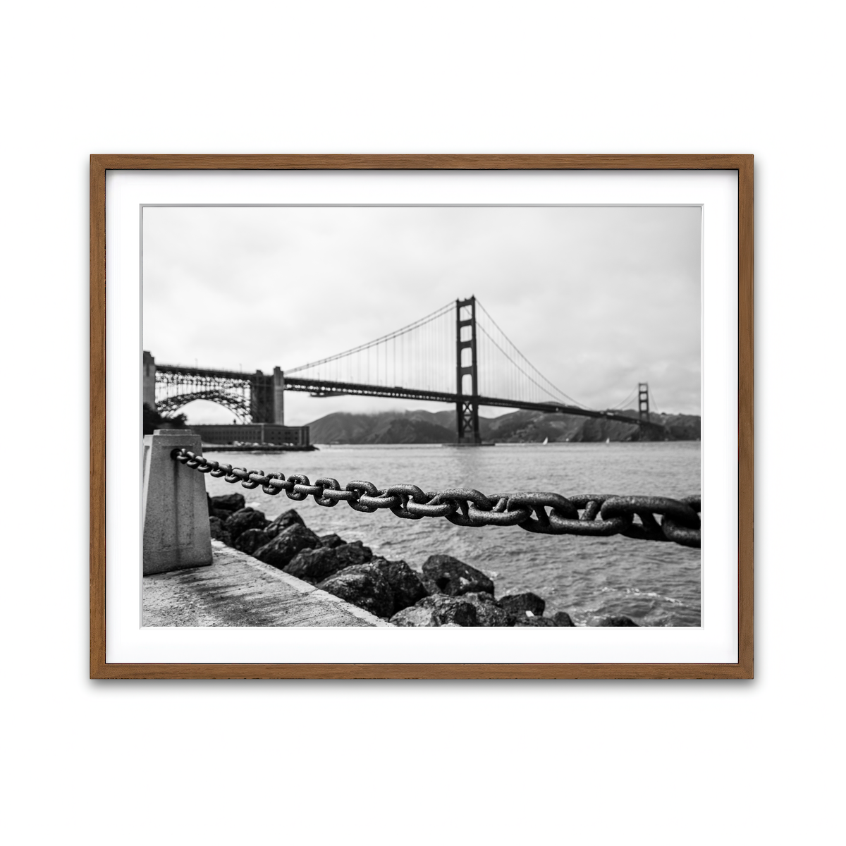 Golden Gate Chain Wall Art